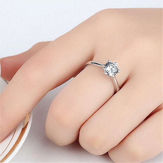 Trendy Women's Diamond Wedding Ring Set